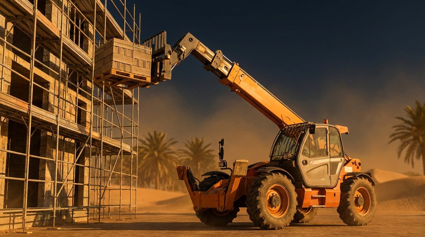 تليهندر للايجار في السعودية - أبو كريم لتأجير المعدات